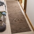 thumbnail image 1 of Safavieh Martha Stewart Faux Bois Geometric Runner Rug, Truffle, 2'3" x 10', 1 of 8