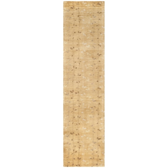 Safavieh Martha Stewart by Trellis Amber / Yellow Wool Runner Rug - 2'3" x 10' Runner