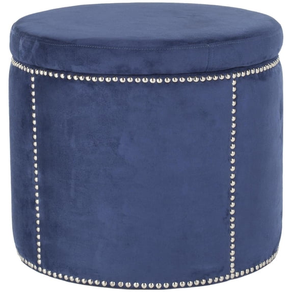 Safavieh Jody Ottomans-Color:Navy