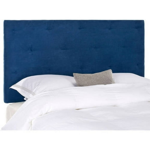Safavieh Martin Transitional Tufted Headboard, Queen, Navy