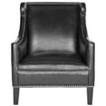 thumbnail image 1 of Safavieh MCKINLEY LEATHER CLUB CHAIR - SILVER NAIL HEADS, 1 of 2
