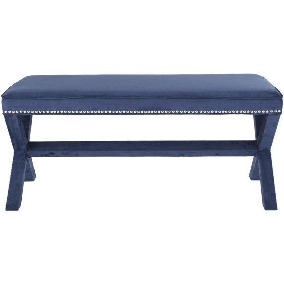 Safavieh Melanie Extended Benchs-Color:Navy