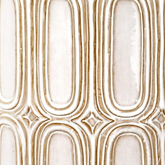 Safavieh Melody Lattice Indoor/Outdoor Garden Stool, Cream