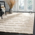 thumbnail image 1 of Safavieh Memphis Alden Brick Layout Shag Area Rug or Runner, 1 of 6