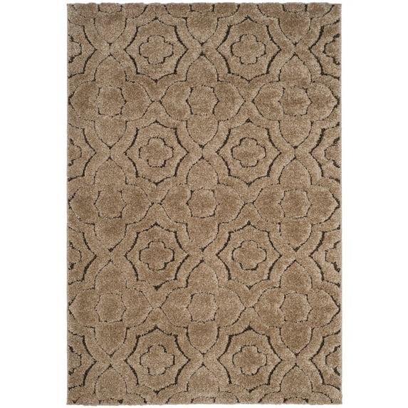 Safavieh Memphis Talia Geometric Floral Shag Area Rug or Runner