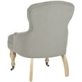 thumbnail image 1 of Safavieh Mercer Collection Robert Light Brown Linen Club Chair, 1 of 5