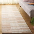 thumbnail image 1 of Safavieh Metro Cymone Checkered Runner Rug, Ivory/Rust, 2'3" x 8', 1 of 10