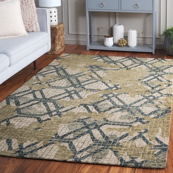 Safavieh Metro Jazmyn Distressed Area Rug, Green/Beige, 5' x 8'