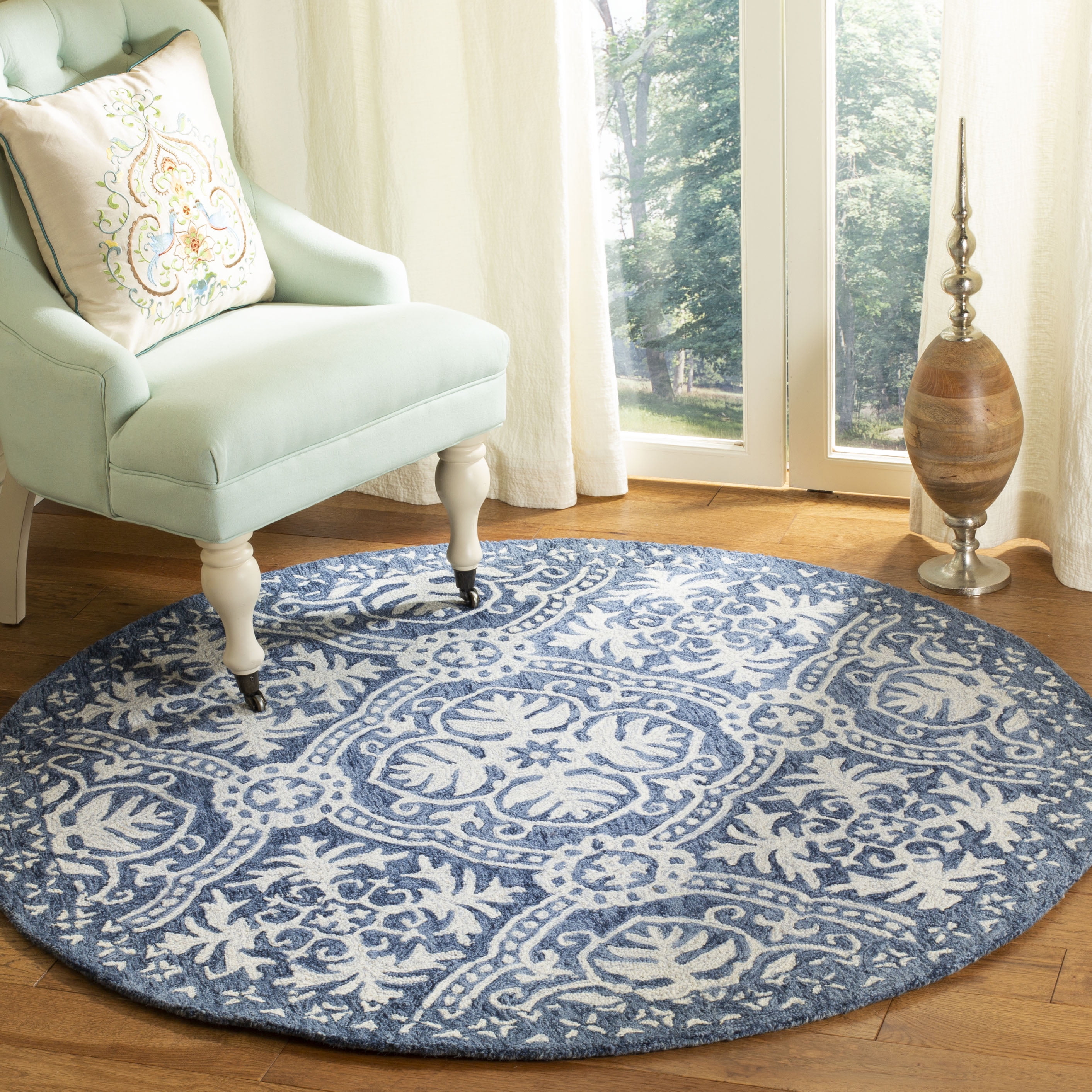 Safavieh MicroLoop Lagrange Floral Area Rug or Runner