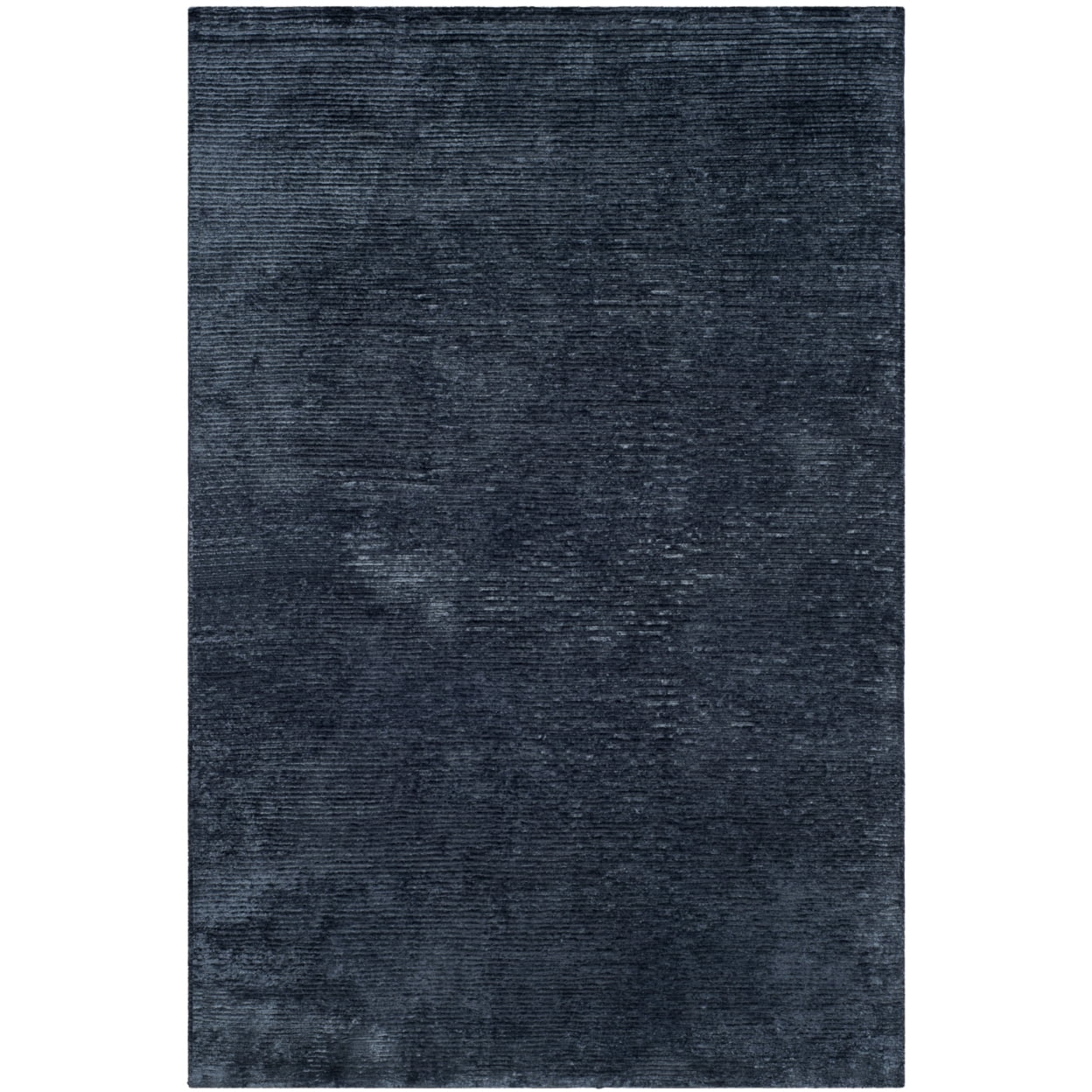 Mirage Blue Geometric Hand Loomed Viscose Silk Rug