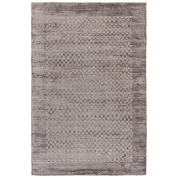 SAFAVIEH Mirage Jerrald Solid Area Rug, Grey, 6' x 9'