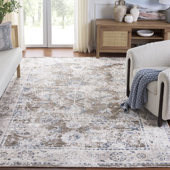 Safavieh Mirage Moema Floral Area Rug, Blue/Charcoal, 8' x 10'