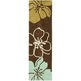 thumbnail image 1 of Safavieh Modern Art 2'6" X 14' Hand Tufted Polyester Rug in Brown, 1 of 3