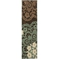 thumbnail image 1 of Safavieh Modern Art Tana Hand-Tufted Runner Rug, Brown/Multi, 1 of 3