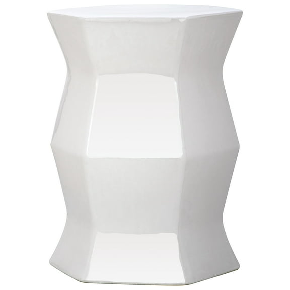Safavieh Modern Backless Indoor/Outdoor Garden Patio Stool, White