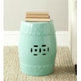 thumbnail image 1 of Safavieh Modern Ming Indoor/Outdoor Ceramic Garden Stool, Light Blue, 1 of 4