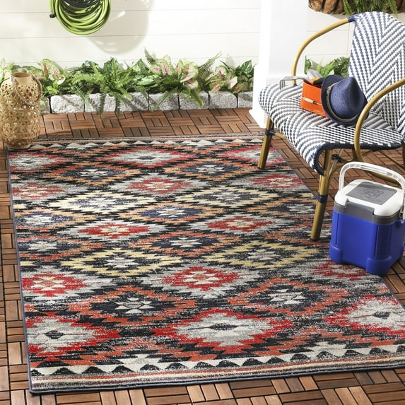 Safavieh Montage Clarissa Geometric Southwestern Outdoor Area Rug