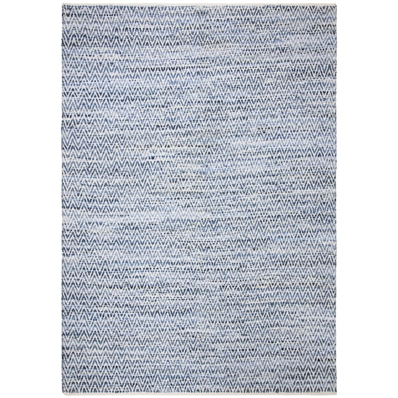 SAFAVIEH Montauk Robynne Geometric Area Rug, Blue, 3' x 5'