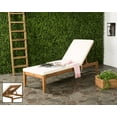 thumbnail image 1 of Safavieh Montclair Outdoor Contemporary Patio Sunlounger with Cushion, 1 of 8