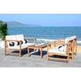 thumbnail image 1 of Safavieh Montez 4 Piece Outdoor Set with Accent Pillows, 1 of 10