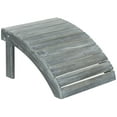 thumbnail image 1 of Safavieh Mopani Outdoor Contemporary Adirondack Ottoman, 1 of 5
