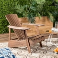 thumbnail image 1 of Safavieh Mopani Outdoor Patio Adirondack Chair - Rustic Brown, 1 of 9