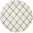 thumbnail image 1 of Safavieh Moroccan Shag 7' Round Power Loomed Rug, 1 of 3