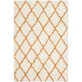 thumbnail image 1 of Safavieh Moroccan Shag MSG343F Area Rug in Ivory / Tangerine, 1 of 1