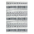 thumbnail image 1 of SAFAVIEH Moroccan Tassel Lorinda Southwestern Shag Area Rug, Black/Ivory, 9' x 12', 1 of 8