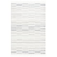 thumbnail image 1 of SAFAVIEH Moroccan Tassel Tom Geometric Striped Shag Area Rug, Beige/Ivory, 5'3" x 7'6", 1 of 8