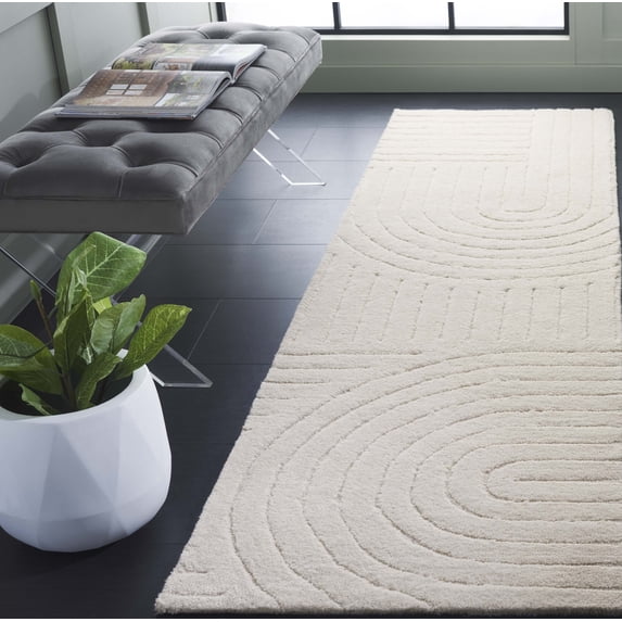 Safavieh Mykonos Rosalynne Geometric Runner Rug, Ivory, 2'3" x 8'