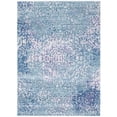 thumbnail image 1 of Mystique Grey/Light Blue Large Rectangle Rug-Color:Blue/Multi,Shape:Medium Rectangle,Size:5' x 8', 1 of 5