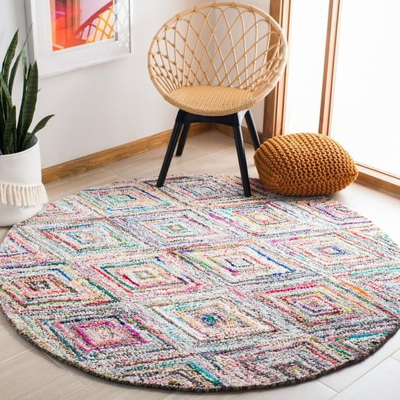 Safavieh Nantucket Aimee Geometric Diamonds Area Rug or Runner