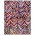 thumbnail image 1 of SAFAVIEH Nantucket Akilah Geometric Cotton Area Rug, Pink/Multi, 11' x 15', 1 of 11