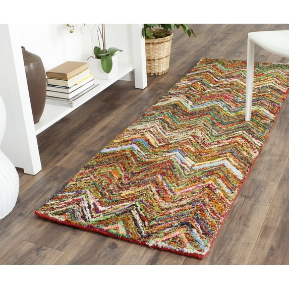 Safavieh Nantucket Akilah Zigzag Stipes Area Rug or Runner