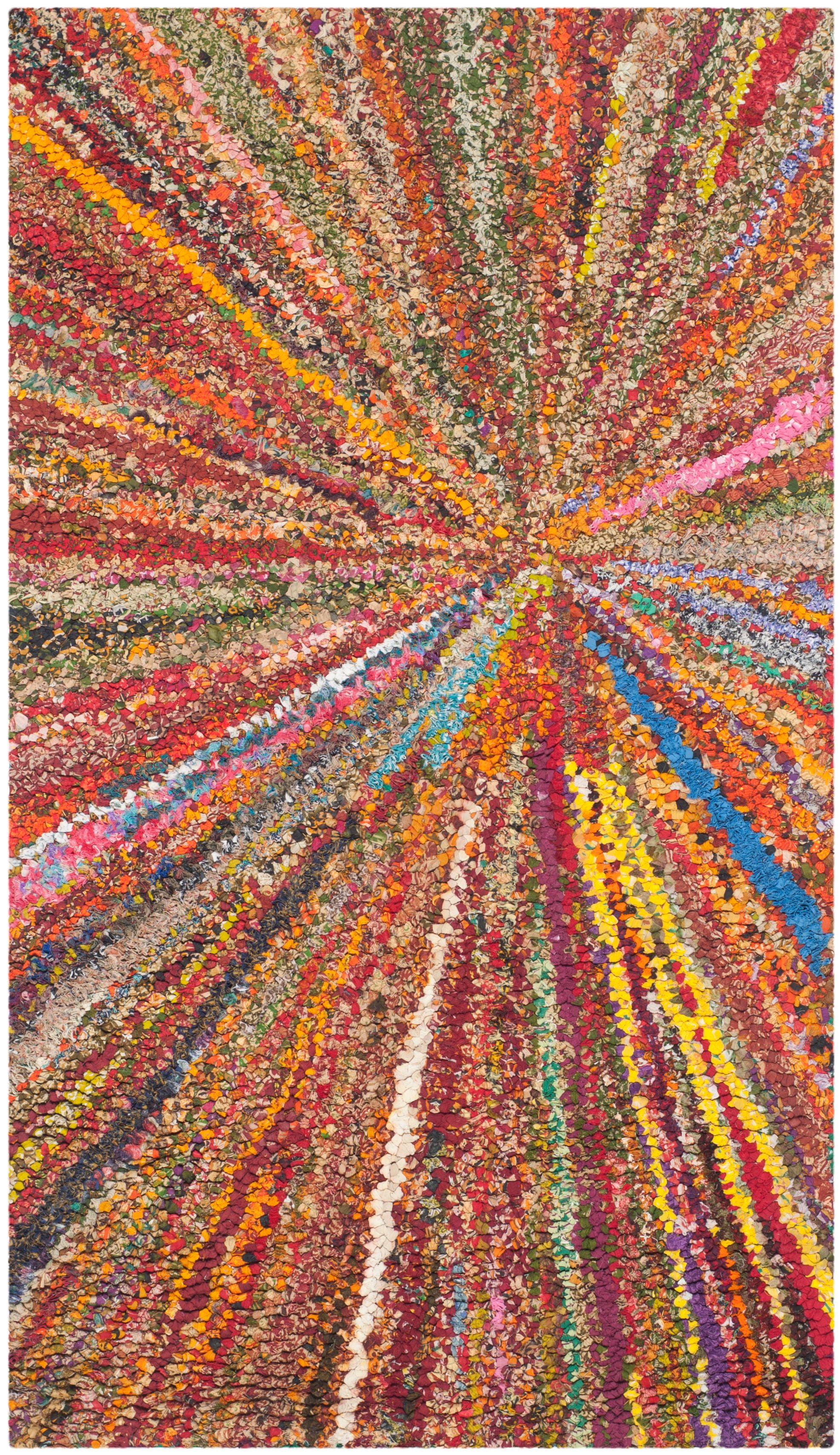 Safavieh Multi-Color Hand-Tufted Cotton Kids Area Rug 2'3" x 4'