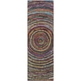 thumbnail image 1 of Safavieh Nantucket Tegan Coastal Geometric Hand Tufted Multicolor Runner Rug, 2'3" x 7', 1 of 7
