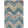 thumbnail image 1 of Safavieh Nantucket Warner Zigzag Stipes Area Rug or Runner, 1 of 6