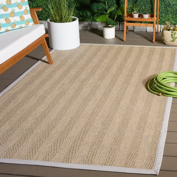 Safavieh Napa Faux Sisal Alyssa Geometric Area Rug, Natural/Ivory, 3' x 5'
