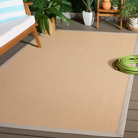 Safavieh Napa Faux Sisal Fergal Solid Area Rug, Maize/Beige, 5' x 8'