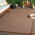 thumbnail image 1 of Safavieh Napa Faux Sisal Jorie Solid Area Rug, Marble/Brown, 5' x 8', 1 of 14
