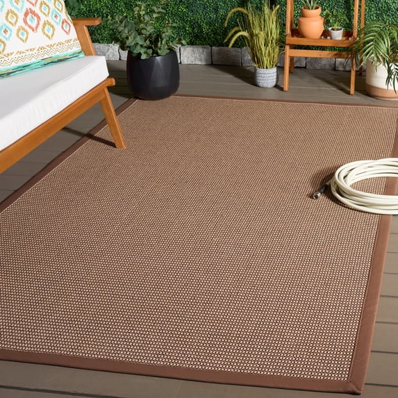 Safavieh Napa Faux Sisal Jorie Solid Area Rug, Marble/Brown, 5' x 8'