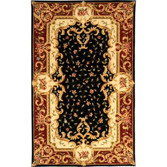 Safavieh Naples NA508B Area Rug - Black/Red