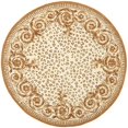thumbnail image 1 of Traditional Rug - Naples Wool Pile -Sand/Stone-Color:Sand/Stone,Design:Traditional,Shape:Round,Size:6' X 6', 1 of 3