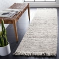 thumbnail image 1 of Safavieh  Natura Irinka Wool Fringe Rug 6'  x  9' - Grey/Black - Rectangle, 1 of 5