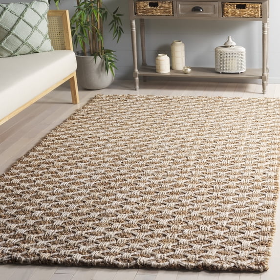 Safavieh Natural Fiber Arlo Geometric Area Rug, Natural/Bleach, 5' x 8'