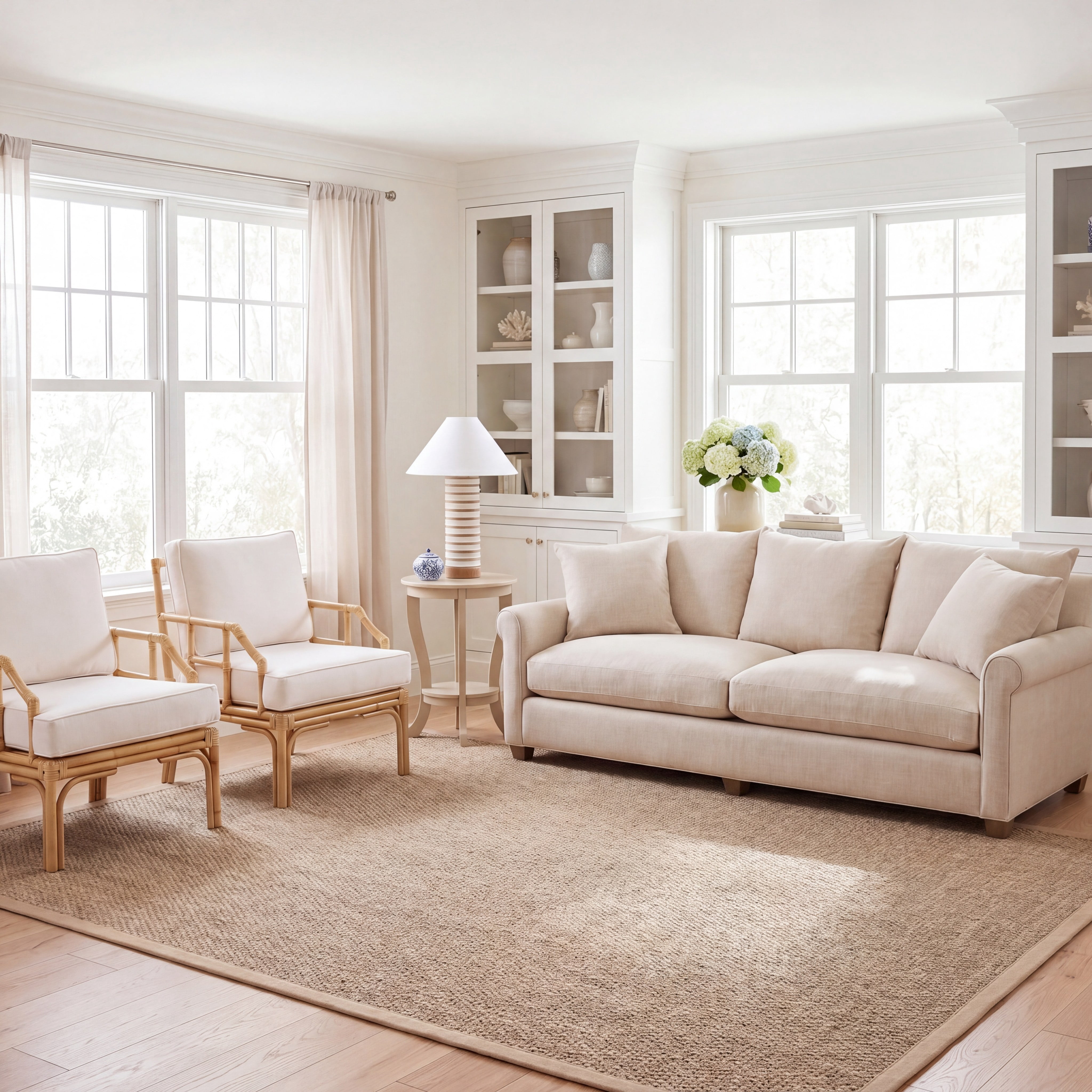 Safavieh Natural Fiber Maksim Border Area Rug, Natural/Beige, 10' x 14'
