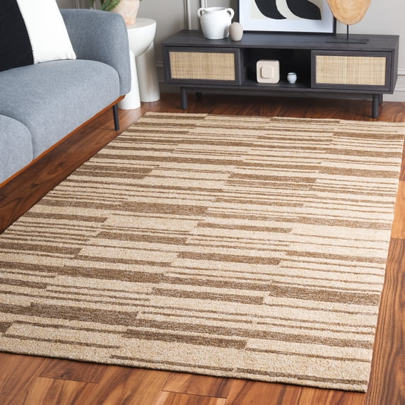 Safavieh Natural Fiber Reanna Geometric Area Rug, Natural/Brown, 5' x 8'