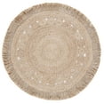 thumbnail image 1 of SAFAVIEH Natural Fiber Braelyn Geometric Area Rug, Natural, 4' x 4' Round, 1 of 7