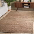 thumbnail image 1 of Safavieh Natural Fiber Trenton Solid Area Rug, Natural/Brown, 5' x 8', 1 of 11